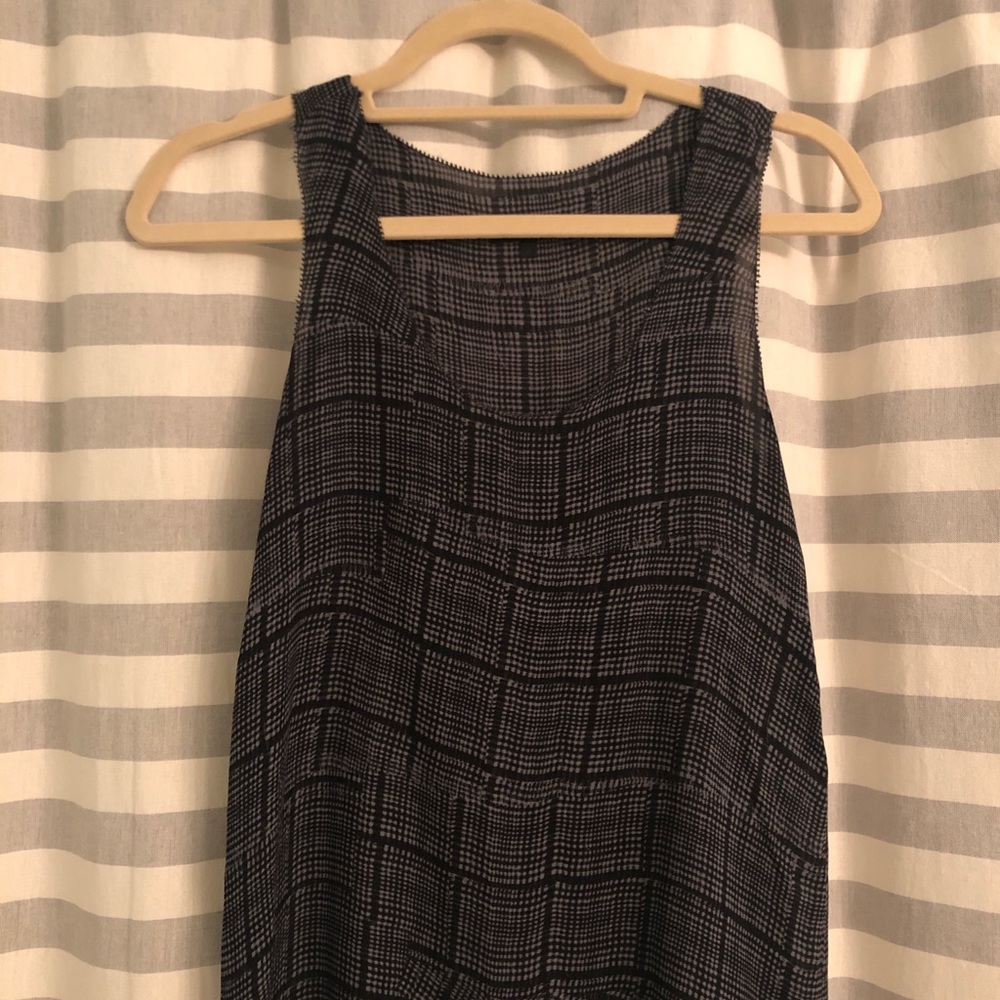 Rag & Bone Sz 2 Silk Plaid Top